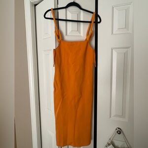 Alice and Olivia alinia midi dress